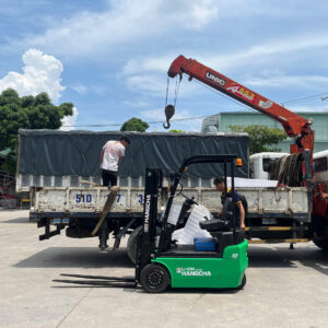 Xe nâng điện 1 tấn Hangcha